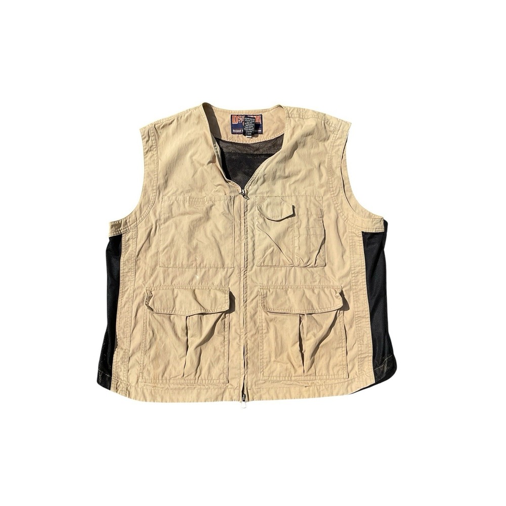 Duluth‎ Trading Co Vest Mens Full Zip Utility Multi-Pocket Large